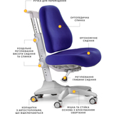 Крісло Mealux Match SB gray base (арт.Y-528 SB) - Pampik - 2