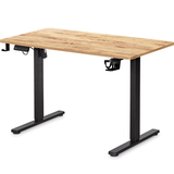 Стол Mealux PowerDesk Lite Mahogany с электрорегулировкой высоты (арт. EVO-201 Lite Mahogany/B) - Pampik