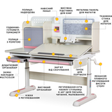 Детский стол Mealux Winnipeg Multicolor MG+PN (арт.BD-630 MG+PN Multicolor) - Pampik - 3