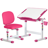 Комплект Evo-kids (стіл+стілець) Evo-06 Plus Pink (арт. Evo-06 Plus PN) - Pampik