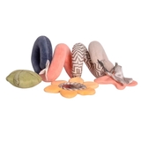 М'яка розвиваюча іграшка-підвіска Tikiri 77229 Спіраль, бежевий (24973) - Pampik - 2