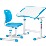 Комплект Evo-kids (стіл+стіл) Evo-07 Ergo Blue (арт. Evo-07 Ergo BL) - Pampik