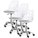 Комплект (4шт) дитяче крісло Evo-Kids Indigo White/Grey (арт H-232 W/G-Х4) - Pampik