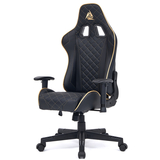 Геймерське крісло Cyberlux G41 Black (арт. GM-G41 FB) - оббивка екошкіра / колір чорний (коробок 1 шт.) - Pampik - 4