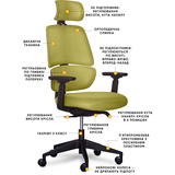 Крісло Mealux Leo Air Plus Green (арт.Y-546 KZ) - Pampik - 2