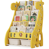 Стелаж Mealux Raffo Yellow (арт. KD-E042 Yellow) - Pampik