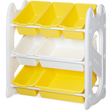 Стелаж Mealux Coral Yellow (арт. KD-E022 Yellow) - Pampik