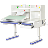 Дитячий стіл Mealux Montreal 2 WG з полицею (арт. BD-670-2 WG з полицею) - Pampik - 4