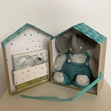 Игровой набор Tikiri 78101: комфортер и книжечка, каучук, синий (37435) - Pampik - 7