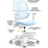 Дитяче крісло Mealux Dream Air KBL (арт.Y-607 KBL) - Pampik - 2