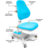 Крісло Evo-kids Omega (арт.Y-220 KBL) - Pampik - 2