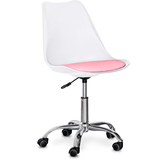 Крісло Evo-kids Capri White / Pink (арт. H-231 W/PN) - Pampik