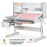 Дитячий стіл Mealux Florida Multicolor PN (арт.Evo-52 WG + PN Multicolor) - Pampik