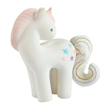 Брязкальце-прорізувач Tikiri 95603 Єдиноріг, каучук, білий (24968) - Pampik - 6