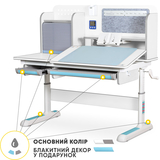 Дитячий стіл Mealux Winnipeg Multicolor WG + BL (арт.BD-630 WG + BL Multicolor) - Pampik