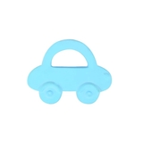 Прорезыватель Tikiri 91002 Автомобиль, каучук, голубой (28305) - Pampik