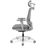 Крісло Mealux Q1 Air Fabric Grey (арт. HF Q-1 F/G) - Pampik - 2