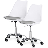 Комплект (2шт) крісло Evo-Kids Capri White / Grey (арт H-231 W/G -Х2) - Pampik