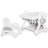 Детский комплект Mealux Robin (арт. KD-F051 White/Grey) - Pampik - 2