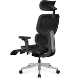 Крісло Mealux D2 Air Plus Black (арт. HF-D2 Plus M/B) - Pampik - 2