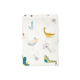 Пелюшка Twins Динозаврик, муслінова, 110х75 см (1610-TPM-1006) - Pampik