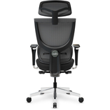 Крісло Mealux S8 Air Fabric Black (арт. HF-S8P F/B) - Pampik - 3