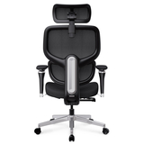 Крісло Mealux D2 Air Fabric Black (арт. HF-D2 F/B) - Pampik - 9