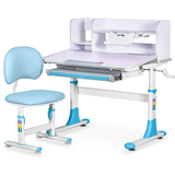 Комплект меблів Evo-kids (стіл+стілець+полиця) BD-22 BL - Pampik