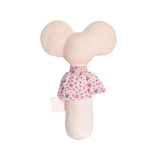 Мягкая погремушка-пищалка Tikiri 77133, розовый (37434) - Pampik - 2