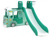 Дитячий ігровий комплекс Mealux Trailer Green (арт. KD-B09 Green) - Pampik