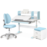 Комплект (L) Evo-Kids TH-330 Z (парта+крісло+тумба) (арт.TH-330 Z+Y-412 Lite+BD C3_BLUE) - Pampik