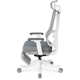 Кресло Mealux S6 Air Fabric Grey White (арт. HF-S6 F/GW) - Pampik - 3