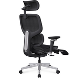 Крісло Mealux D2 Air Plus Black (арт. HF-D2 Plus M/B) - Pampik - 4