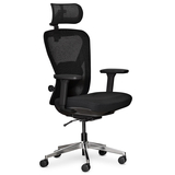 Крісло Mealux Q1 Air Fabric Black (арт HF-Q1 F/B) - Pampik