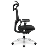 Крісло Mealux S8 Air Fabric Black (арт. HF-S8P F/B) - Pampik - 7