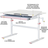 Дитячий стіл Evo-kids TH-220 Pink (арт. TH-220 W/PN) - Pampik - 2