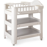 Столик пеленальний Mealux Betty з матрацом (арт. KD-E052 Grey / White + mattres) - Pampik