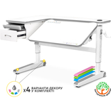 Дитячий стіл Mealux Woodville Multicolor W Energy (арт.BD-850 W/MC Energy) - Pampik - 3