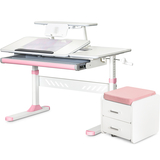 Комплект (S) Evo-Kids TH-320 Pink (парта + тумба) (арт.TH-320 + BD C3_PINK) - Pampik