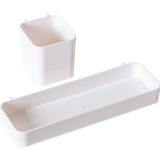 Пластиковые контейнеры для столов Mealux V01 White (арт. plastic containers V01 White) - Pampik