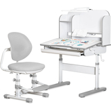 Комплект меблів (стіл + стільчик + полиця + лампа) Mealux Nemo Grey (арт. BD-38 G) - Pampik