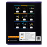 Тетрадь предметная YES Black Физика А5, 48 страниц (767460) - Pampik - 5
