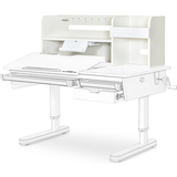 Полиця - надбудова до столу Montreal-2 White (арт.Полка BD-670-2 W) - колір білий (коробок 1 шт.) - Pampik