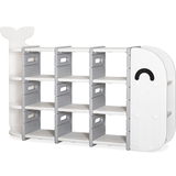 Стелаж Mealux Splash White (арт. KD-E054 White) - Pampik