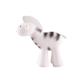 Брязкальце-прорізувач Tikiri 96005, каучук, білий (22570) - Pampik - 2