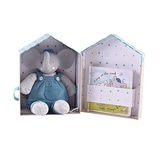 Игровой набор Tikiri 78101: комфортер и книжечка, каучук, синий (37435) - Pampik - 2