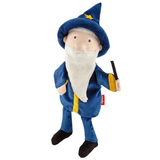 Игрушка мягкая на руку Sigikid Волшебник, 30 см, синий (43123/38297) - Pampik