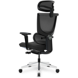 Крісло Mealux S8 Air Fabric Black (арт. HF-S8P F/B) - Pampik - 4