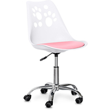 Дитяче крісло Evo-kids Indigo White / Pink (арт H-232 W/PN) - Pampik