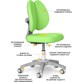 Дитяче крісло Mealux Sprint Duo Lite Green (арт.Y-412 Lite KZ) - Pampik - 2